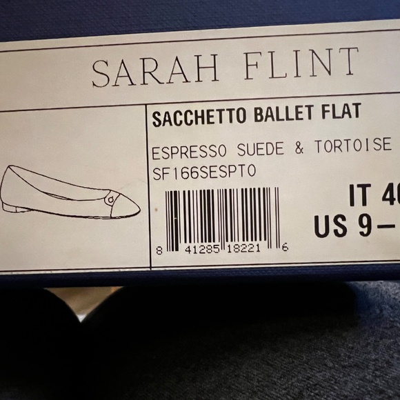 Sarah Flint Sacchetto Ballet Flat NIB - Picture 2 of 7